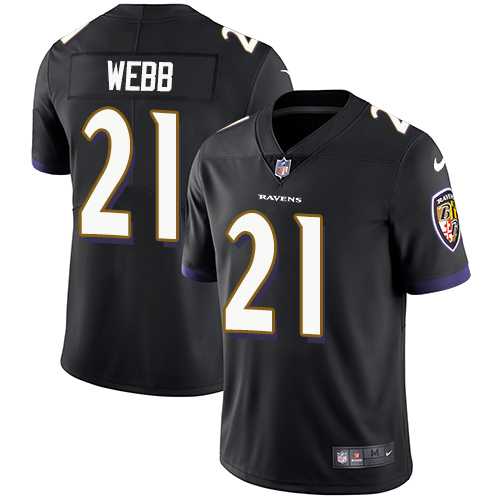 Nike Baltimore Ravens #21 Lardarius Webb Black Alternate NFL Vapor Untouchable Limited Jersey,We sell and wholesale Nike Baltimore Ravens #21 Lardarius Webb Black Alternate NFL Vapor Untouchable Limited Jersey on line form chian!